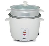Image of Clikon 2.2L Rice Cooker Glass Lid 900W White.